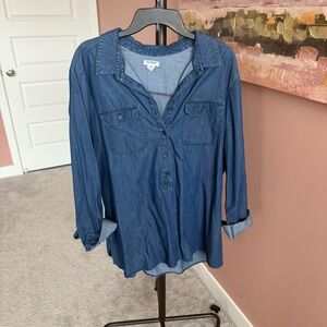 Old Navy Soft Denim Long Sleeve